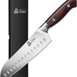 DDF ioHEF kitchen Knife Chef Knife Professional Santoku Knife